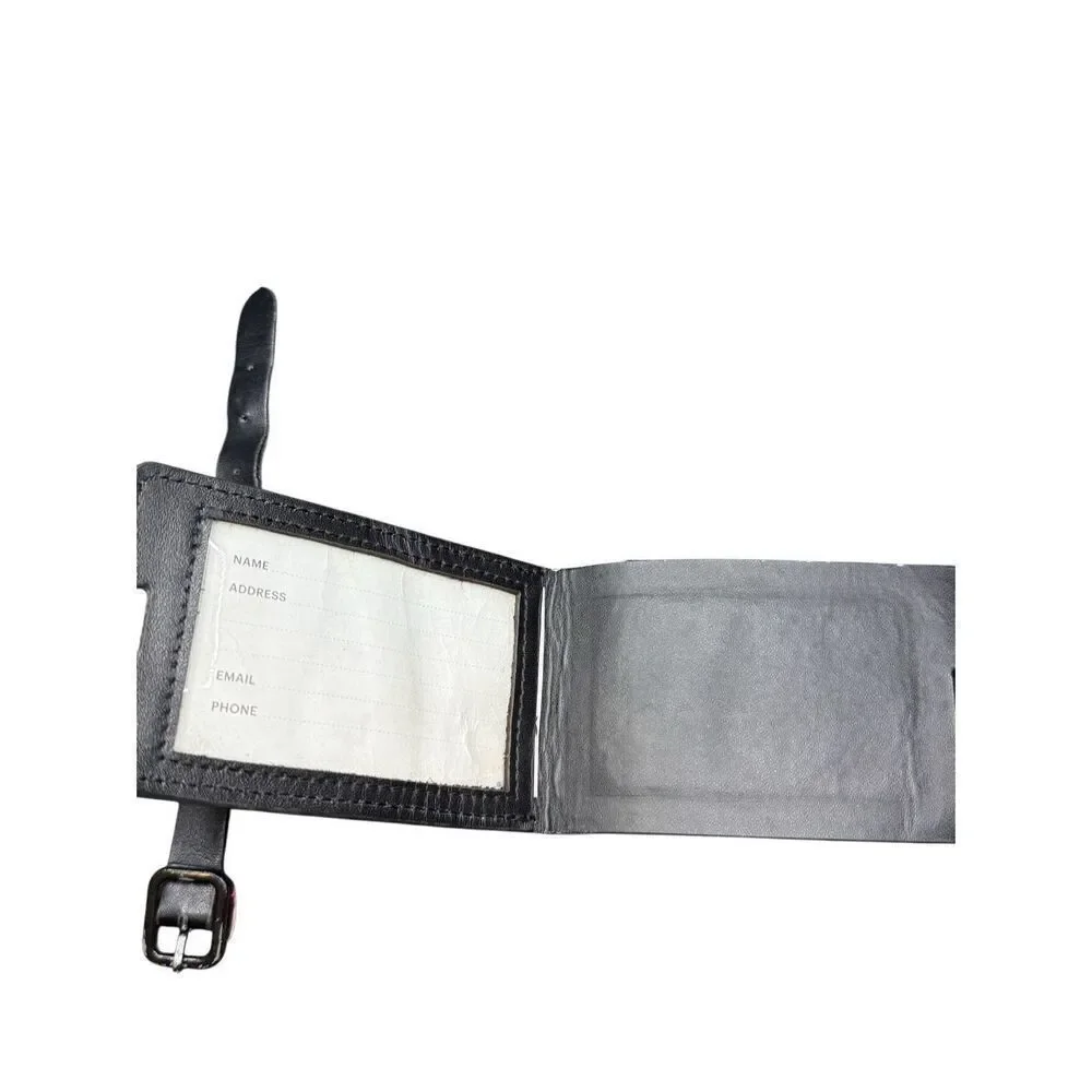 Away leather luggage tag- blank